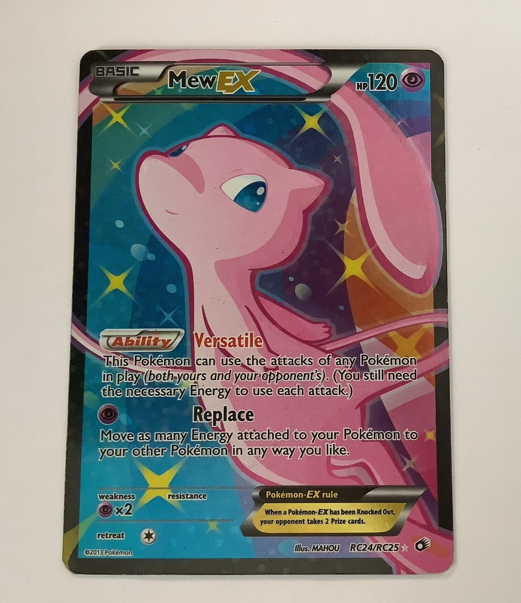 Mew Ex RC24/RC25 Legendary Treasures: Radiant Collection for sale