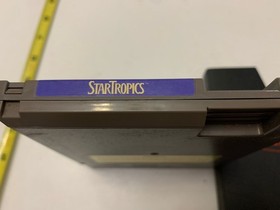 Startropics (Nintendo NES, 2000) VIDEO GAME CARTRIDGE AND SLEEVE PROTECTOR ONLY