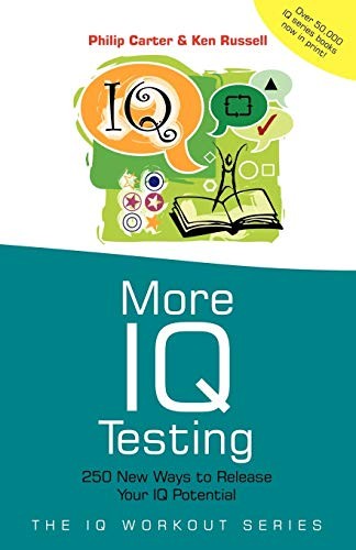 More IQ Testing: 250 New Ways to Release Your I, Carter Paperback^+ - Image 6