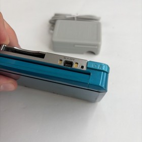 Nintendo 3DS System - Aqua Blue, Charger & Tested US Model