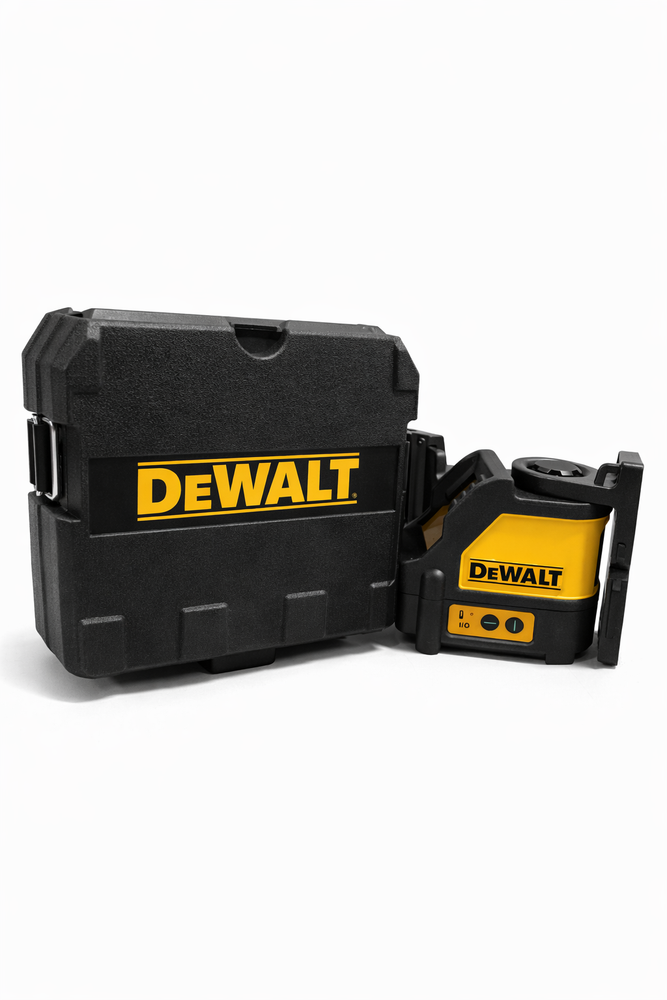 Dewalt DW088CG Self-Leveling Cross Line Laser 100' Green Beam