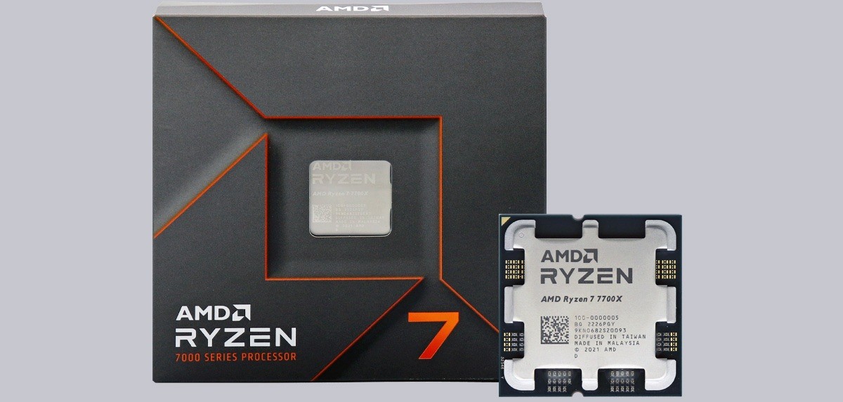 AMD Ryzen 7 7700x Processor (5.4 GHz, 8 Cores, LGA 1718/Socket AM5