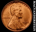 1945 Lincoln Wheat Cent - Red Choice Gem Brilliant Unc  No Reserve  #K60