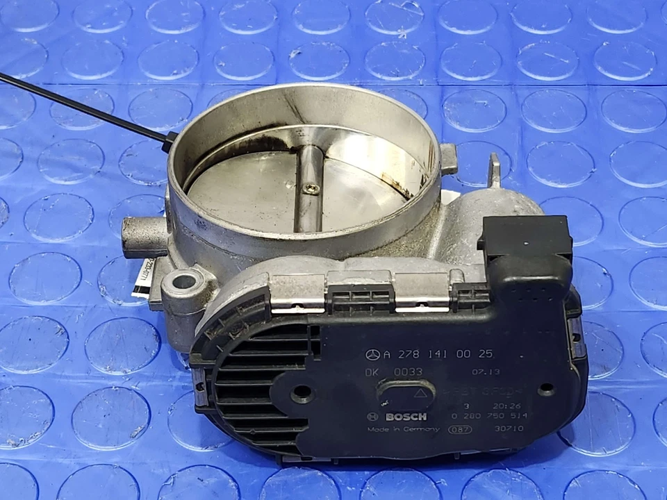 Conjunto de carrocería de acelerador 12-15 Mercedes Benz ML63 5,5 L genuino OEM 2781410025 Foto 3 de 4