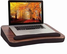 Sofia + Sam Multi Tasking Lap Desk with Memory Foam Cushion | Wrist Rest Cushion