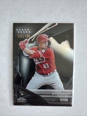 2026 Topps Chrome Black Sal Stewart RC Refractor /199