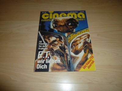 Zeitung Zeitschrift Magazin Cinema Nr. 1 / 1983 - E.T. - 80er 80s