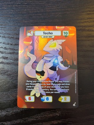 Neopets Battledome TCG 25th Anniversary Robot Techo