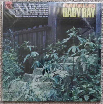 Baby Ray Where Soul Lives sealed 1967 mono Imperial LP