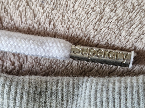 Ladies SUPERDRY Joggers Size 14 Grey Rainbow PRIDE Fleece Bottoms New Tag - Picture 10 of 16