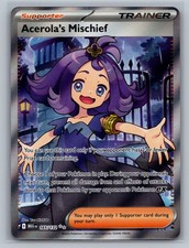 Acerola's Mischief Holo Ultra Rare ME01: Mega Evolution Pokemon 165/132 NM MC3