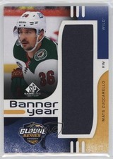 2024 SP Game Used 2023 Global Series Sweden Banner Year Relics Mats Zuccarello