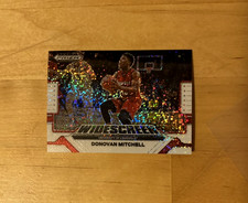 2022-23 Prizm Draft Picks DONOVAN MITCHELL #WS-DM Widescreen White Sparkle Prizm