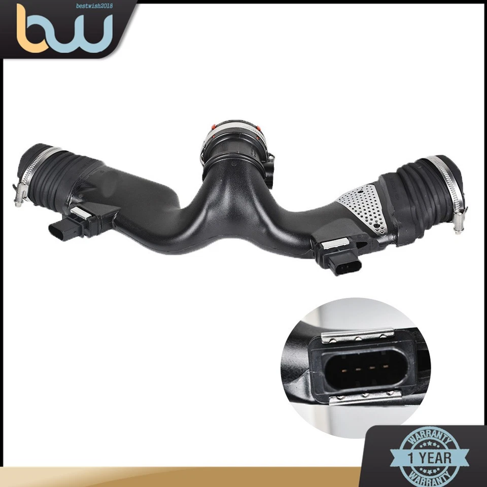 Para Mercedes-Benz GL350 R350 ML350 E320 3.0L V6 DIESEL Conducto de aire + sensor de masa Foto 2 de 4