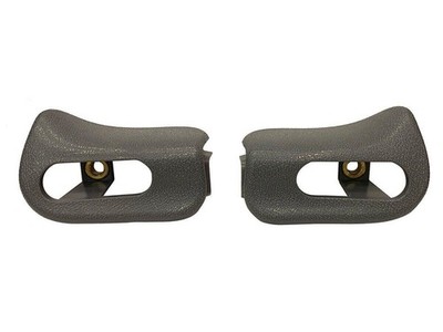 Sun Visor Trim Caps Set for Mercedes R129 SL Class 1994-2001 Gray Color