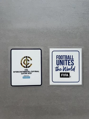 FIFA INTERCONTINENTAL CUP FINAL 2025 PSG / FLAMENGO Qatar 2025-2026 Patch Kit