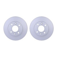 2 Bremsscheiben InnenbelüFtet Ø 61 Mm 20,1 Mm Hella FüR U.A. Renault Kangoo