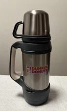 Dunkin’ Donuts 32oz Travel Mug Insulated Hot Cold Stainless Steel Thermos