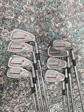 Orange Infinity ♾️ Iron Golf Set , 3-SW , S Flex Steel Shaft 