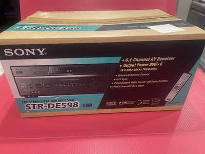 Sony STRDE598 Fm Stereo Fm AM Receiver New Inbox