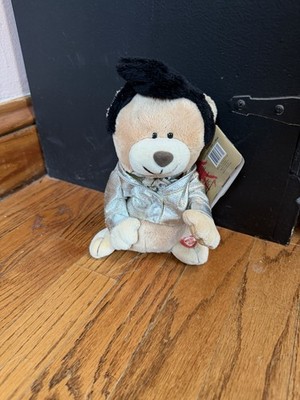 Elvis Presley Sing N Sway Plush Bear Stuffed Toy w/ Tags ''Don't Be Cruel''