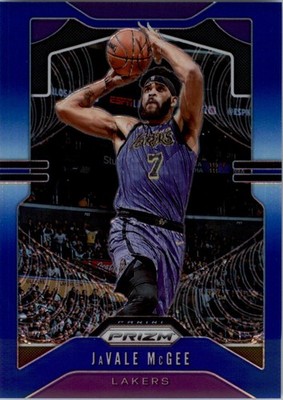 2019-20 Panini Prizm Prizms Blue #225 JaVale McGee /199 - BSK
