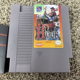 Hook (Nintendo NES, 1992) Game Tested Works With Sleeve Great Condition
