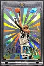 1999-00 Fleer Focus Tim Duncan Focus Pocus #2 of 10 FP San Antonio Spurs HOF