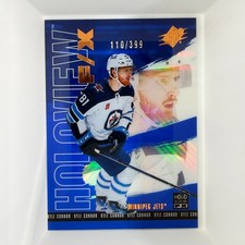 2024-25 Upper Deck SPx Hockey Holoview F/X Blue Parallel Kyle Connor /399