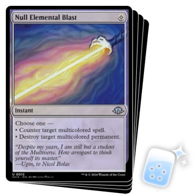 NULL ELEMENTAL BLAST X4 Modern Horizons 3 Magic MTG MINT CARD