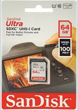 SanDisk Ultra Plus UHS-1 Card 64GB