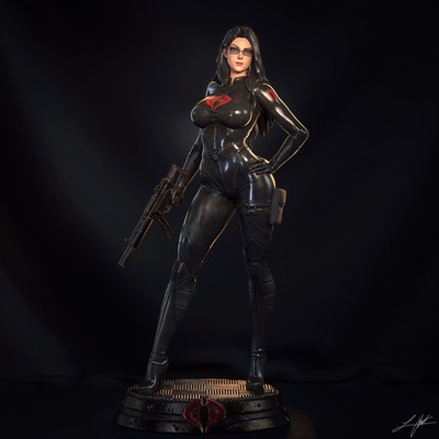 Baroness - 1:4 - 1:6 - 1:9 - resin - Unpainted and Unassembled - pinup - anime