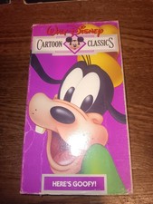 Walt Disney Cartoon Classics - V. 3 - Heres Goofy (VHS, 1991)