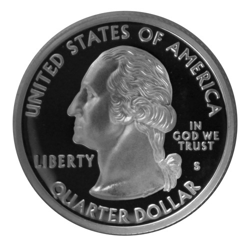 2003 S State Quarter Alabama Proof Single Gem Deep Cameo CN-Clad Coin - Picture 2 of 7