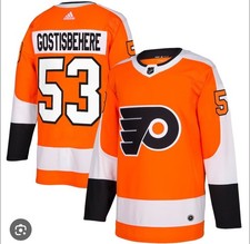 Shayne Gostisbehere Mens Adidas Philadelphia Flyers Jersey Large (52) NEW