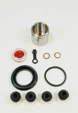 Brake Caliper Seal+Stainless Stl Piston Kit for 1978-80 Honda CB400T HAWK Front