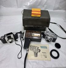 Vintage Camera Bundle Zeiss Ikon Contina 35mm , Kodak Pony Il Ward 737 Movie