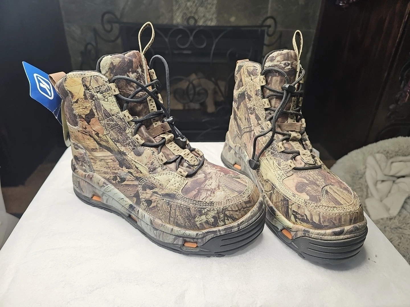 Rare Korkers Ambush Mossy Oak Camo Mens 9 Wading Boots FB4410 NWT NEW