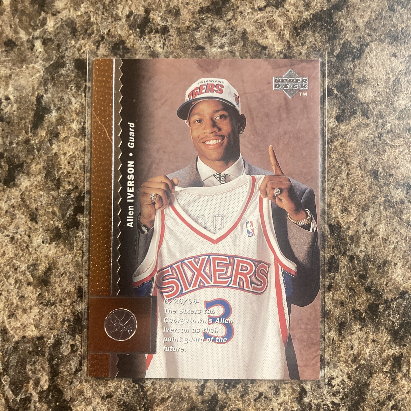 1996-97 Upper Deck - #91 Allen Iverson (RC)