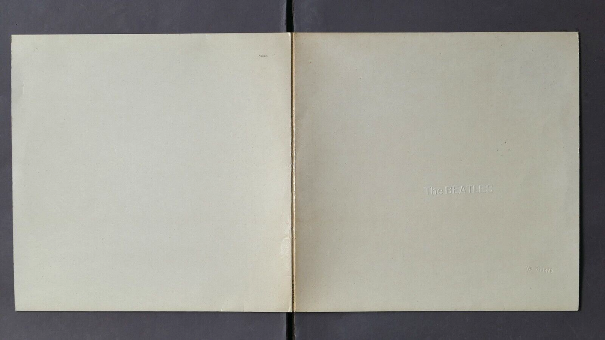 Beatles White Album 2LP & Poster & 4 Bilder Apple 1 C 192-04 173