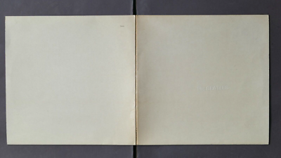 The Beatles ホワイトアルバム ドイツ盤 1C 192-04 173 Beatles White Album 2LP & Poster & 4 Bilder Apple 1 C 192-04