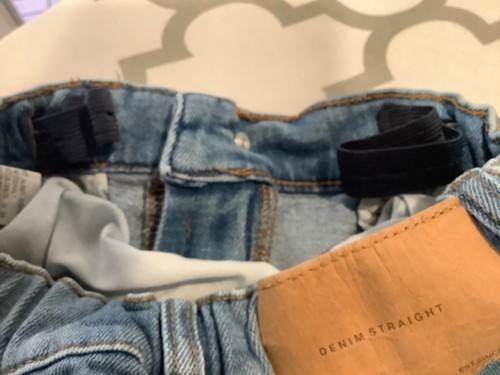 ZARA Girl's Straight Denim Jeans Medium Wash Blue - Size 11/12 (24 X 24) - Picture 6 of 6