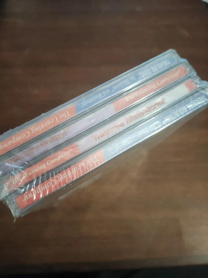 4X Learning Company Treasure Games Mountain Cove Galaxy Mathstorm 5-9 thinking - Image 4 of 4