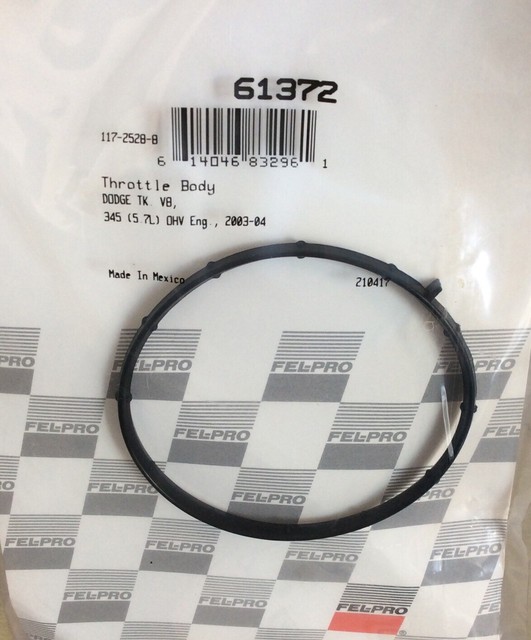 Fuel Injection Throttle Body Mounting Gasket Fel-Pro 61476 For Sale