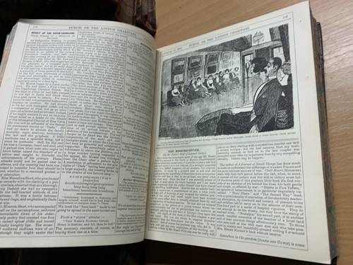 JAN-DEC 1920 PUNCH MAGAZINE BOUND VOLUMES HEAVY 3kg POST-WW1 ANTIQUE BOOK (EV5) - Picture 5 of 16