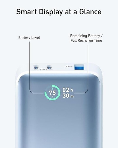 Anker Power Bank, Power IQ 3.0 Portable Charger with PD 30W Max Output (PowerCor - Picture 5 of 6