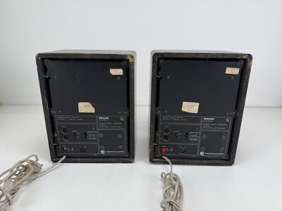 Philips 22RH541 Electronic Motional Feedback active Speaker Set | eBay