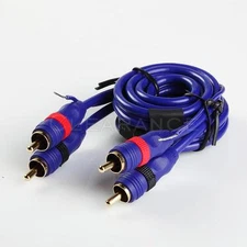 3ft 3' HIGH PERFORMANCE DIRECTIONAL BALANCE RCA 2 Male to Male Audio Cable