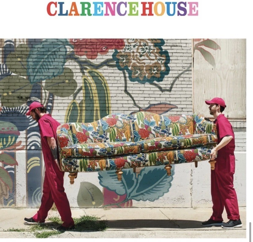 Clarence House Katmandú estampado de lino azul cachemir Foto 4 de 4