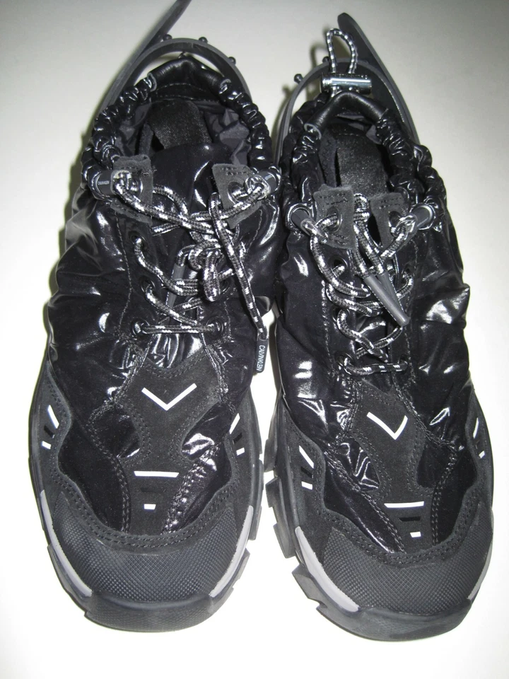 ZAPATOS CALVIN KLEIN CARAMENE 205W39NYC NEGRO/GRIS MUJER TALLA 8,5 NUEVOS SIN CAJA Foto 3 de 4